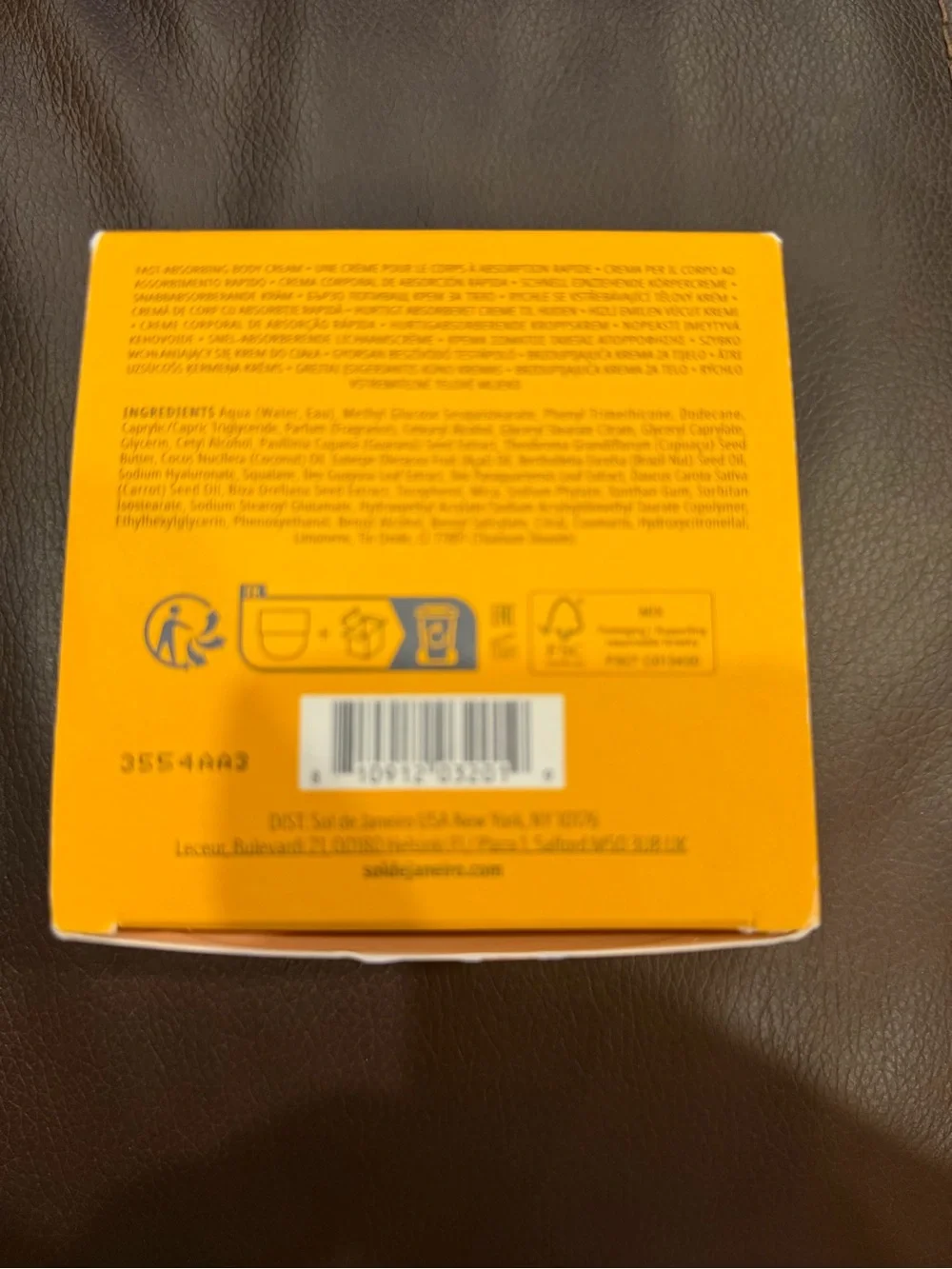 Sol de Janeiro Bright Orange Skincare Box